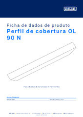 Perfil de cobertura OL 90 N Ficha de dados de produto PT
