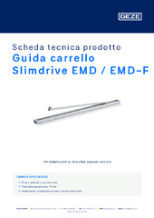 Guida carrello Slimdrive EMD / EMD-F Scheda tecnica prodotto IT