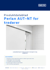 Perlan AUT-NT for tredører Produktdatablad NB
