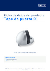Tope de puerta 01 Ficha de datos del producto ES