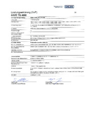 Declarations of performance BG DA DE EL EN ES ET FI FR HR HU IT LT LV NB NL PL PT RO SK SL SV (769008)