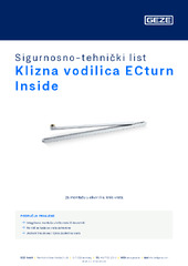 Klizna vodilica ECturn Inside Sigurnosno-tehnički list HR
