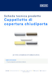 Cappellotto di copertura chiudiporta Scheda tecnica prodotto IT