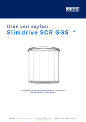 Slimdrive SCR GGS  * Ürün veri sayfası TR