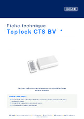 Toplock CTS BV  * Fiche technique FR