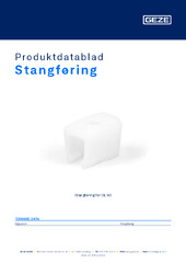 Stangføring Produktdatablad NB