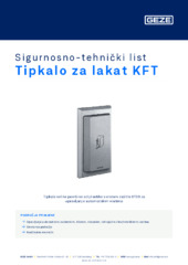 Tipkalo za lakat KFT Sigurnosno-tehnički list HR