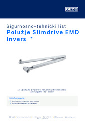 Polužje Slimdrive EMD Invers  * Sigurnosno-tehnički list HR