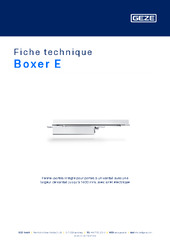 Boxer E Fiche technique FR