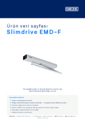 Slimdrive EMD-F Ürün veri sayfası TR