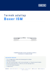 Boxer ISM Termék adatlap HU