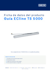 Guía ECline TS 5000 Ficha de datos del producto ES