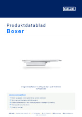 Boxer Produktdatablad DA