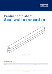 Seal wall connection Product data sheet EN