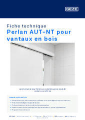 Perlan AUT-NT pour vantaux en bois Fiche technique FR