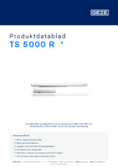 TS 5000 R  * Produktdatablad NB