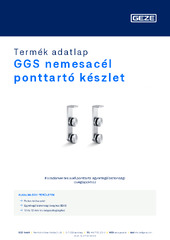 GGS nemesacél ponttartó készlet Termék adatlap HU