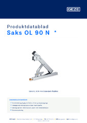 Saks OL 90 N  * Produktdatablad DA