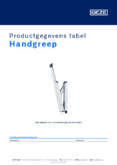 Handgreep Productgegevens tabel NL