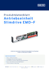 Antriebseinheit Slimdrive EMD-F Produktdatenblatt DE