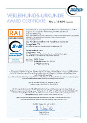 Certificate DE EN (54495)