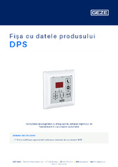DPS Fișa cu datele produsului RO
