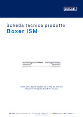 Boxer ISM Scheda tecnica prodotto IT
