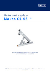 Makas OL 95  * Ürün veri sayfası TR