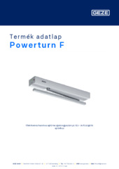 Powerturn F Termék adatlap HU