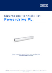 Powerdrive PL Sigurnosno-tehnički list HR