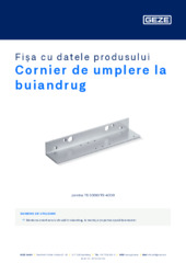 Cornier de umplere la buiandrug Fișa cu datele produsului RO