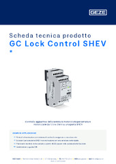 GC Lock Control SHEV  * Scheda tecnica prodotto IT