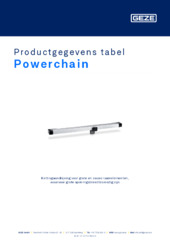 Powerchain Productgegevens tabel NL