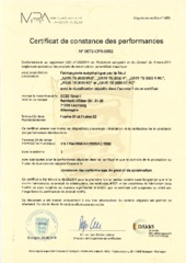 Certificat FR (758657)