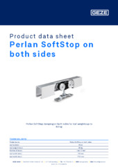 Perlan SoftStop on both sides Product data sheet EN