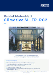 Slimdrive SL-FR-RC2  * Produktdatenblatt DE
