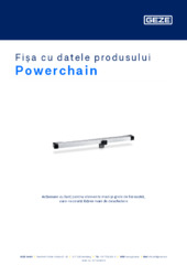 Powerchain Fișa cu datele produsului RO