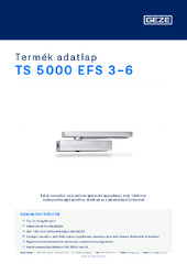 TS 5000 EFS 3-6 Termék adatlap HU