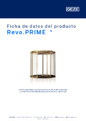 Revo.PRIME  * Ficha de datos del producto ES