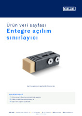 Entegre açılım sınırlayıcı Ürün veri sayfası TR