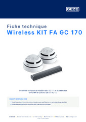 Wireless KIT FA GC 170 Fiche technique FR