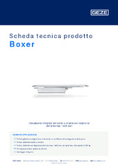 Boxer Scheda tecnica prodotto IT