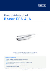 Boxer EFS 4-6 Produktdatablad DA
