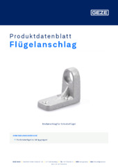Flügelanschlag Produktdatenblatt DE
