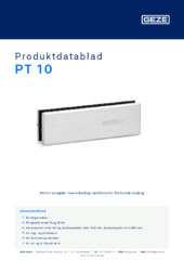 PT 10 Produktdatablad NB