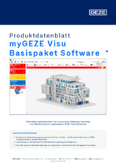 myGEZE Visu Basispaket Software  * Produktdatenblatt DE