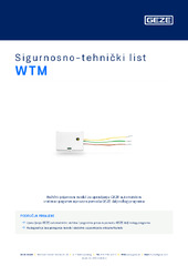 WTM Sigurnosno-tehnički list HR