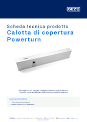 Calotta di copertura Powerturn Scheda tecnica prodotto IT