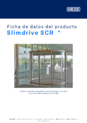 Slimdrive SCR  * Ficha de datos del producto ES