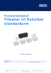 Tilbehør til fleksibel standardarm Produktdatablad DA